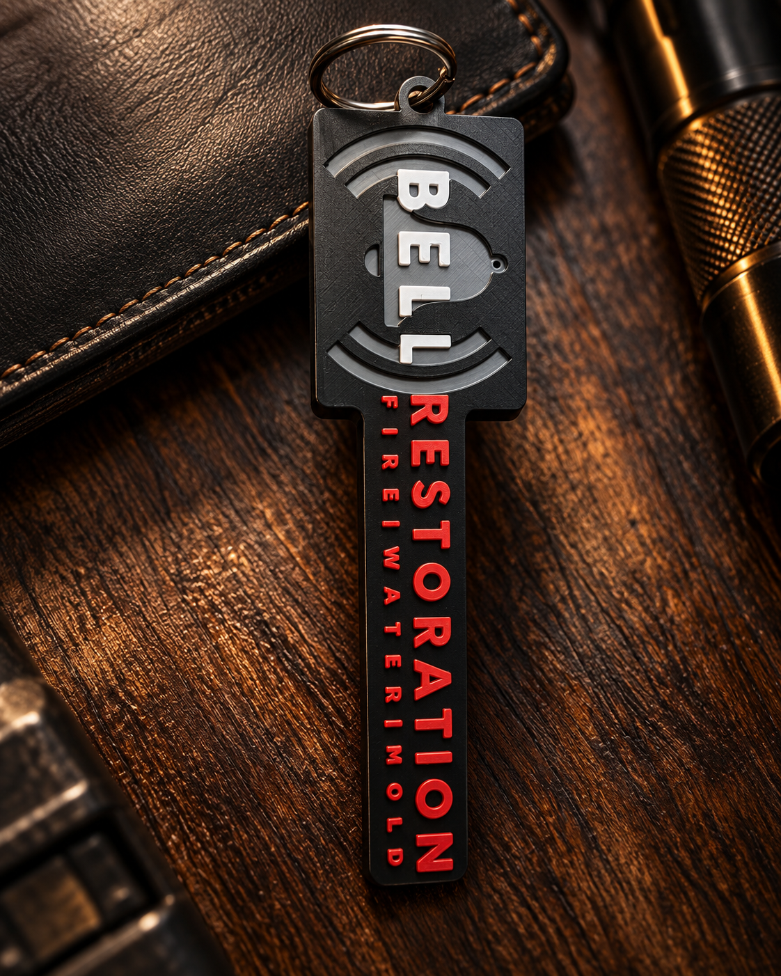 Llavero personalizado para Bell Restoration