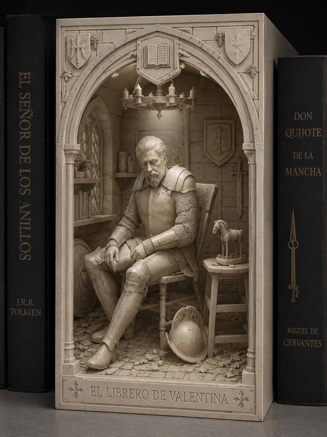 Book nook personalizado