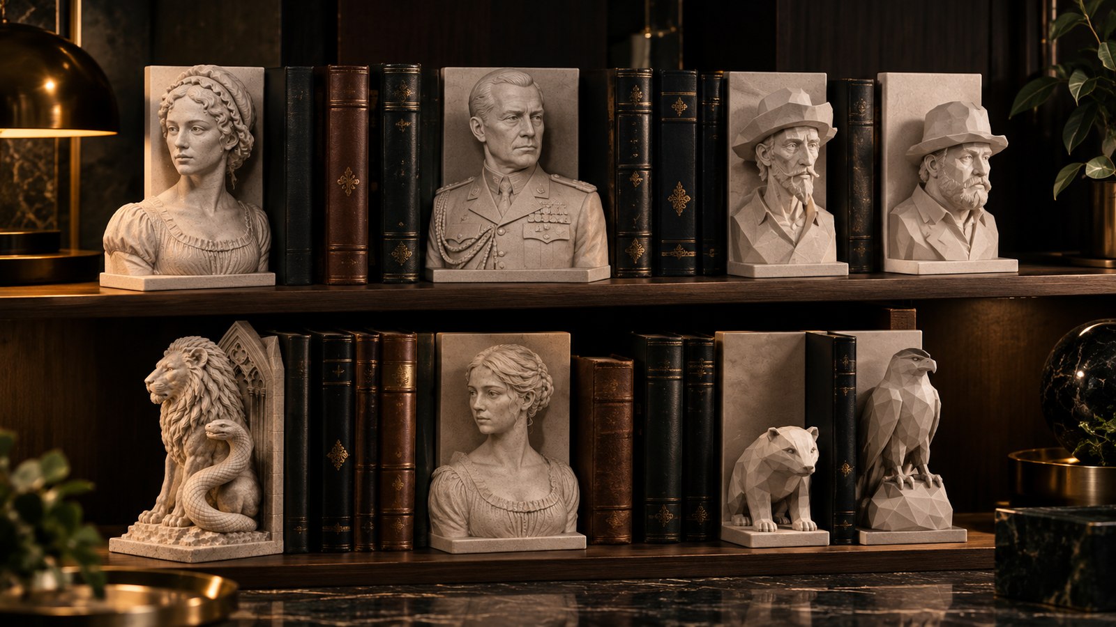 Bookends personalizados